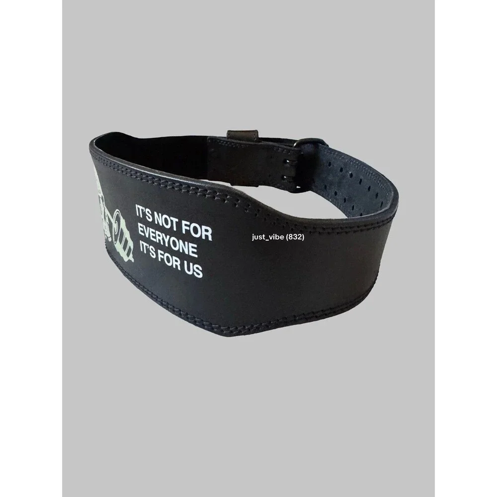 Darc Sport Memento Mori NFGU Weightlifting Weight Belt Size Medium In Black NEW